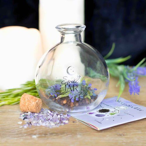 Wholesale Spell Jar With Recipe Booklet with Herbs - Down To Earth