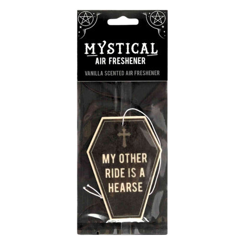 Vanilla Coffin Air Freshener in Package - Down To Earth