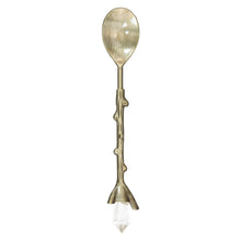 Load image into Gallery viewer, Witch Herb Spoon bronze on a white background - Down to Earth

