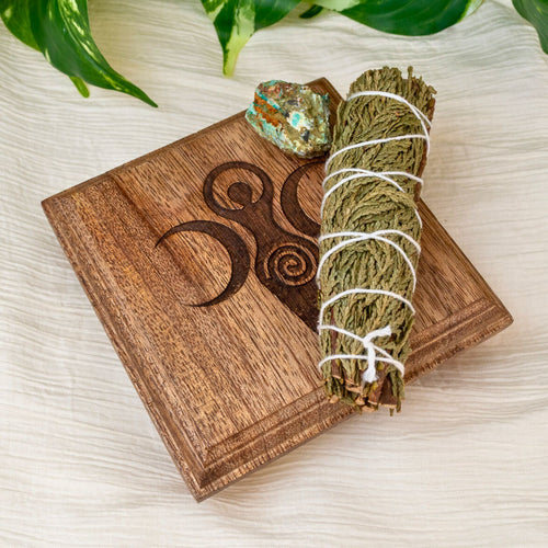 Wood Goddess Altar Table 4
