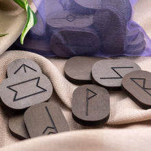 Load image into Gallery viewer, Wood Rune Tiles Styled - Down To Earth

