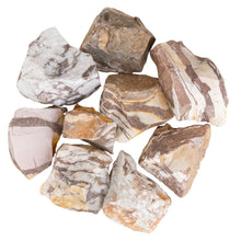 Load image into Gallery viewer, Zebra Jasper  small pile on a white background - Down to Earth
