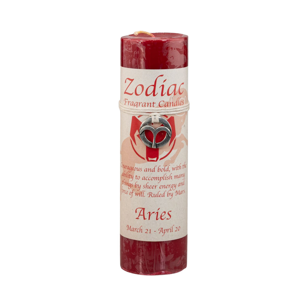 Zodiac Aries Candle - Down To Earth
