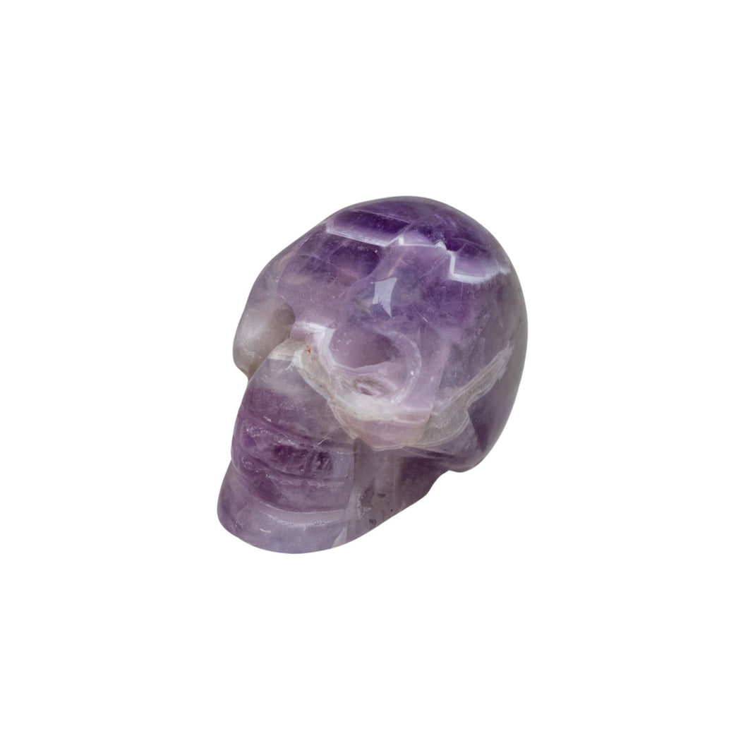 Mini Crystal Skulls in  Amethyst - Down To Earth