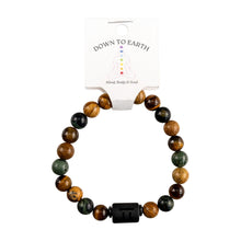Load image into Gallery viewer, "Studio shot of a carded Gemini Zodiac Bracelet," - Down to Earth.
