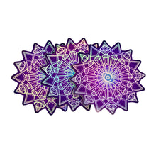Load image into Gallery viewer, Crystal Grid Holographic Sticker
