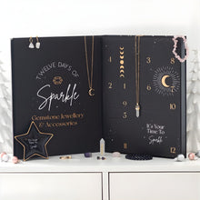 Load image into Gallery viewer, &quot;Jewelry Advent Calendar that has 12 compartments with different forms of crystal jewelry,&quot; - Down to Earth.
