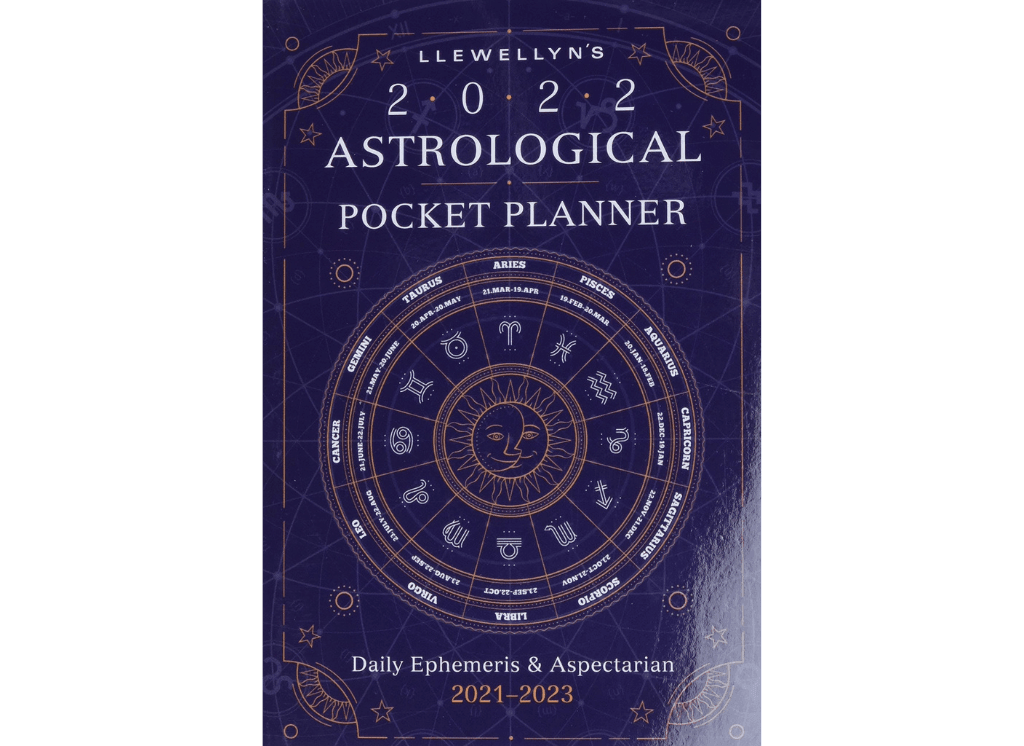 Llewellyn's 2022 Astrological Pocket Planner: Daily Ephemeris & Aspectarian - Down To Earth Co.