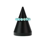 Natural Stone Beaded Ring - Down To Earth Co.