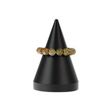 Load image into Gallery viewer, Natural Stone Beaded Ring - Down To Earth Co.
