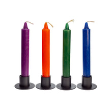 Load image into Gallery viewer, Group photo of  four ritual candles sold by Down to Earth, based out of Wichita, KS. - Down to Earth.
