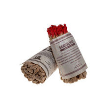 Load image into Gallery viewer, &quot;A studio photograph depicting the potential differences in packaging for the Sandalwood Rope Incense. The product itself is the same, and hand-rolled in Nepal.&quot; - Down to Earth.
