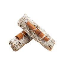 Load image into Gallery viewer, White Sage with Cinnamon Smudge Stick
