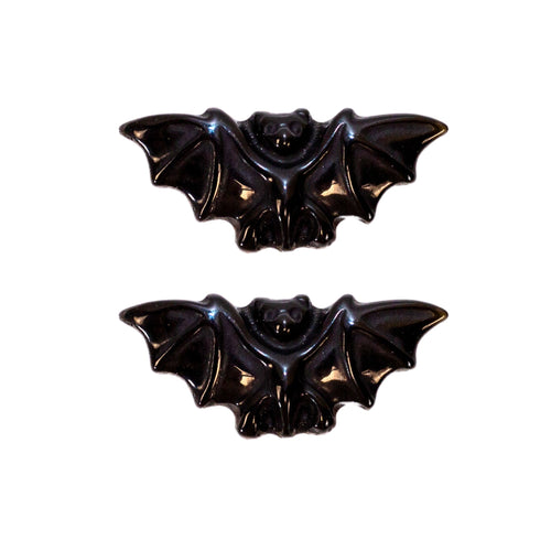 Wholesale Black Obsidian Carved Bat - Down To Earth
